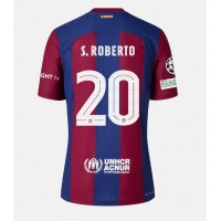 Muški Nogometni Dres Barcelona Sergi Roberto #20 Domaci 2023-24 Kratak Rukav